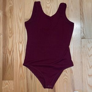 Maroon Bodysuit